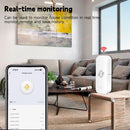 Tuya Smart Life Vibrationssensor ZigBee WiFi Tuya Sensor Monitor App-Steuerung Sicherheitsschutz Zigbee Sensor Bewegung Stoßalarm