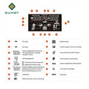 SUMRY SP Hybrid Inverter Solar Panel Power 3KW 24V 230VAC 50Hz/60Hz Pure Sine Wave MPPT Power Solar Inverter