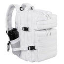 LHI 45L Tactical Backpack for Men and Women Large Athlete Gym Bag Outdoor Sports Hiking Survival Rucksack with Bottle Holder