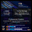Ninkear N16Pro Laptop 16 inch 2.5K 120Hz Intel Core i7-13620H WiFi 6 32GB RAM 1TB SSD Laptop Windows 11 Notebook Office Computer