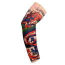 1Pcs New Flower Arm Tattoo Sleeves Seamless Outdoor Riding Sunscreen Arm Sleeves Sun Uv Protection Arm Warmers For Men Women