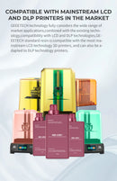 Geeetech ABS-Like+ Resin 1Kg Rapid UV Curing 405nm Standard Photopolymer Resin ABS 3D Resin High Precision for LCD