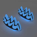 2pcs Detachable Fins For Slippers Luminous In Dark Summer Adult Shark Slippers Shoes Ice Cream Unicorn Accessories Unisex