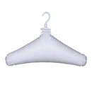 5pcs/Pack Inflatable Clothes Hanger Foldable Creative Hanger No Trace Rotatable Home Travel Portable Clothing Storage Rack