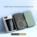2024 New magnetic power bank 50000mAh large capacity wireless fast charging suitable for iPhone12 13 14 15 Huawei Xiaomi Samsung