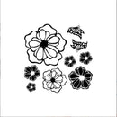 1Pcs Magic Flowers Creative Personality Green Wall Stickers Cabinets Refrigerator Washing Machine Stickers Air Conditioning