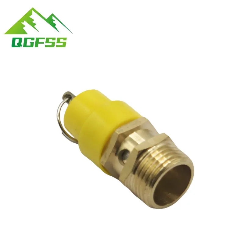 1PCS 1/4'' 3/8" 1/2" BSP 1/3/4/5/6/7/8/10/12KG Air Compressor Safety Relief Valve Pressure Release Regulator For Pressure Piping