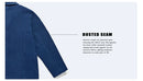 New Spring And Autumn Indigo Jacket Handmade Plant Indigo Jacket Casual Suit Jacket Retro French Workwear