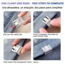 4~10PCS Invisible Leg Shortening Clip, Non-Slip Pants Edge Clip, Quick Fix Hem Clip, Hidden Pants Adjuster, Sewing Accessories