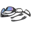 Daisy C6 Tacticale polarisierte Brille Militärbrille Militärsonnenbrille Herren Luftgewehr Farbkugel Schießschutzbrille