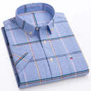 The Merchant | 100% Cotton Oxford Shirt, Short Sleeve