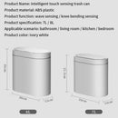 7L Smart Induction Trash Can Automatic Intelligent Sensor Dustbin Electric Touch Trash Bin for Kitchen Bathroom Bedroom Trash