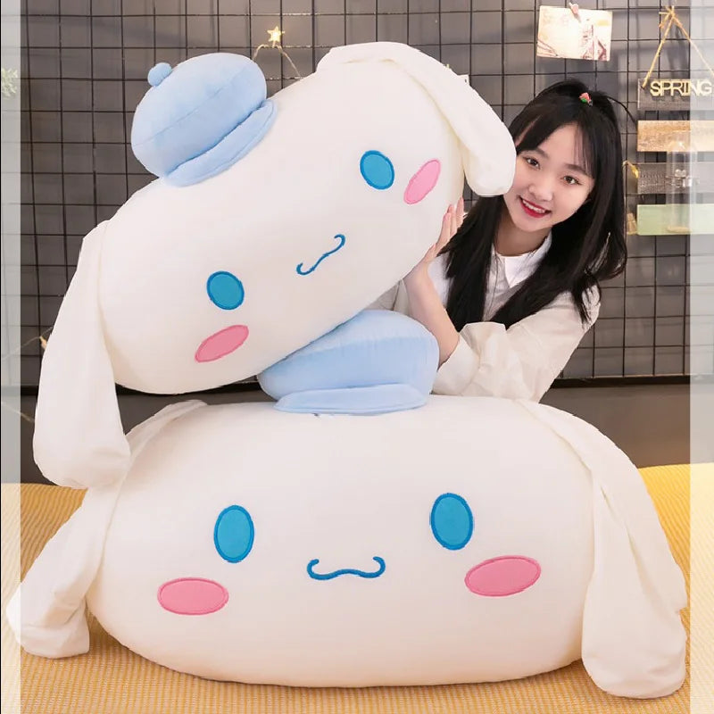 Giant Cinnamoroll Plush Cushion SANRIO Home Decor Soft Toys Kawaii Anime Plushie Pillow for Kids Peluches Grandes