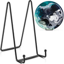 Iron Art Magazine Display Stand Dish Rack Plate Bowl Picture Frame Photo Book Pedestal Holder Home Decoration Storage Ornaments