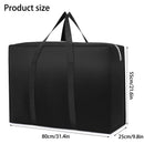 Extra Large Waterproof Moving Luggage Bags solid color large capacity clothes organizing bag Home Storage organizing Tool