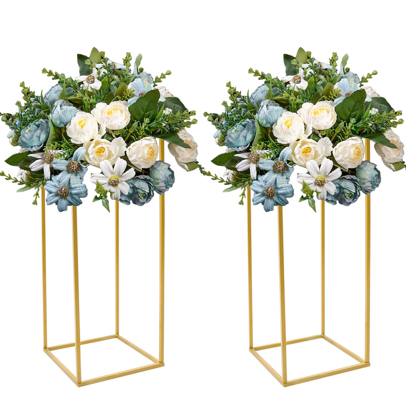 2PCS Detachable Wedding Art DIY Stand Balloon Flower Iron Decorative Rack Gold Party Wedding Ornaments Stand