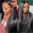 Bone Straight 13x6 HD Lace Frontal Human Hair Wig 5x5 Brazilian Glueless Ready To Wear Pre Cut Lace Closure Wigs for Black Women