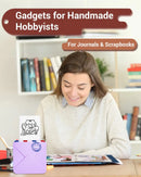 Portable Printer Phomemo M02S Thermal Mini Printer 300dpi Inkless Pocket Printer Compatible 15/25/53mm Sizes Self-Adhesive Paper