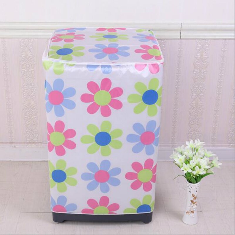 Home Automatic Impeller Roller Dust Cover Front Open Waterproof Washing Machine Cover Sunscreen  For Drum Accessories 56*61*82cm