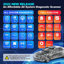 Thinkdiag2 All System Bidirectional OBD2 Diagnostic Scanner for iOS & Android, THINKCAR Bluetooth Scan Tool with CAN-FD Protocol, 15+ Reset Functions, ECU Code, Active Test, AutoVIN, 1 Year Update
