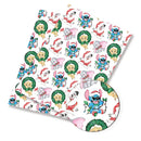 145x50cm  Christmas Fabric Material for Clothes DIY Children's Wear Sewing Cloth Make Bedding Quilt Decoration Home