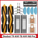 ECOVACS Deebot T8 AIVI T9 AIVI N8 Pro AIVI N9 N10 N10 Plus Zubehör Hauptbürste, Seitenbürste, Filter, Staubbeutel, Hepa-Filter