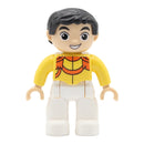 Big Size Action Figures City Princess Policemen Family Building Block Doll Character Accessory Assembly Toys for Children Gift