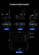 The Sim Commander | Hydraulic Sim Racing Pedal System with Haptic Vibration