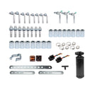 Universal Automotive 12V 24V A/C Air Conditioning Kit for Truck Minibus Van Tractor Digger RV Excavator AC Air Conditioner