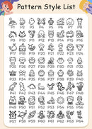 Cartoon Cute Animals Little Monster Children'S Clothes Stamp Seal Kids Personalized Stamps Label Stamp, Waterproof Labels