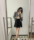Miyake Pleated Solid Color Top 2025 Summer New Casual Versatile Commuter Long-sleeved Cardigan Jacket