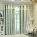 The Obsidian Veil | European Double-Layer Blackout Curtain