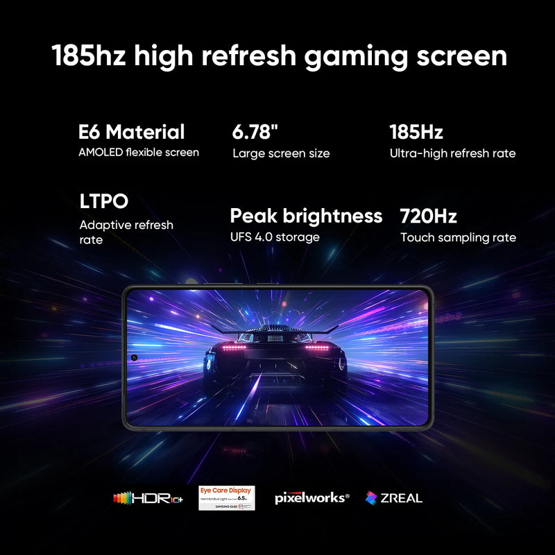 ASUS ROG Phone 9 Pro Snapdragon 8 Elite 6.78'' 185Hz E-Sports Display 50MP Camera 5800mAh Battery 512GB/1TB Global Rom