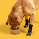 4Pcs/set Anti Slip Dog Socks with Straps Traction Control for Indoor on Hardwood Floor Wear Pet Paw Protector for Small Dogs Pet