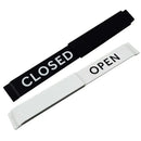 The Storefront | Aluminum Open Closed Slide Door Sign for Business