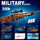 1026pcs 98K Sniper Rifle Gun Series Building Blocks Assembled Shooting Game Toys Gun Gifts for Kids
