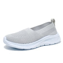 Summer Women Sneakers Mesh Breathable Women Casual Flats Shoes Slip On Female Sport Shoes Plus Size Tennis Shoes Ladies Loafers