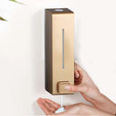 600ml Hand Press Soap Dispenser Wall Mounted Plastic Hand Soap Shampoo Container for Bathroom Shower Accessories