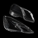 MAGICKIT Pair Headlight Lens Cover For Mercedes-Benz E Class W212 E350 E500 E63 AMG 2009-2012 Headlight Lampshade Accessories