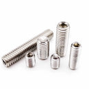 M2 M2.5 M3 M4 M5 M6 M8 DIN916 304 Edelstahl Innensechskant Madenschraube mit Kegelkuppe