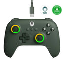 8BitDo Ultimate C | Wired Gaming Controller for Xbox & PC with Hall Effect Joysticks & Fire Ring RGB