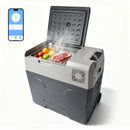 Podofo 35L 45L 55L Portable Car Refrigerator Compressor Cooler  Ice Box 12V 24V DC 110 240V For Camping Home Kitchen Garages