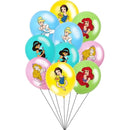 10/20pcs Disney Princess Theme Encanto Aurora Sleeping Beauty Balloon Baby Birthday Party Decoration 12inch Latex Balloon Set