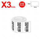 Wireless Label Printer P50 Inkless Bluetooth Thermal Label Maker Adhesive Label Sticker Machine DIY Pattern Barcode QR Code Tape