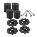 3DSWAY 3D Printer Part M3 M4 Hotbed Nut Spring Screw Leveling Kit Heated Bed Platform Level Spring Accessories for CR-10 Ender 3