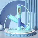 2.8m Counting Jump Rope Adults Adjustable Skipping Rope Jumping Rope with Counter Home Exercise Gym Training Fitness Equipment