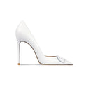 2025 Summer New Women's Sandals with Slim High Heel and Pointy Toe Single Shoes