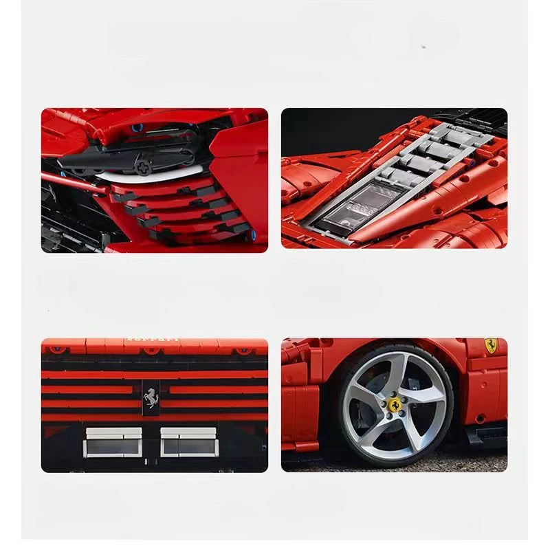 NEW high tech Technical 42143 Ferrari Daytona SP3 Supercar Model Building Block Sport Car Toys For Boys Girls Kids Birthday Gift