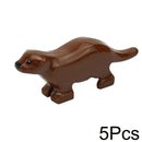 City Animal Building Blocks Duck Swan Pig Cat Figures Bird Dog Zoo Farm Accessories Small Particles Bricks Set Kid Toys Gifts