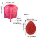 Easter Day Gift Egg Candle Making Silicone Mold Festival Embossed Butterfly Eggs Resin Epoxy Mould Carved Rose Soap Wax Tools